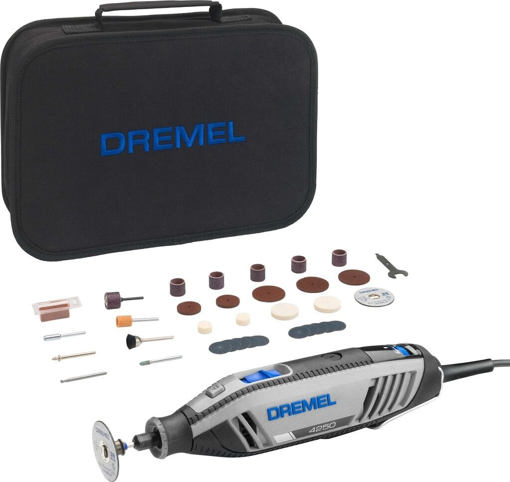 Dremel 4250-35 F0134250JA Multifunktionswerkzeug-Set mit 35 Zubehören, 175-W-Motor mit Konstantelektronik