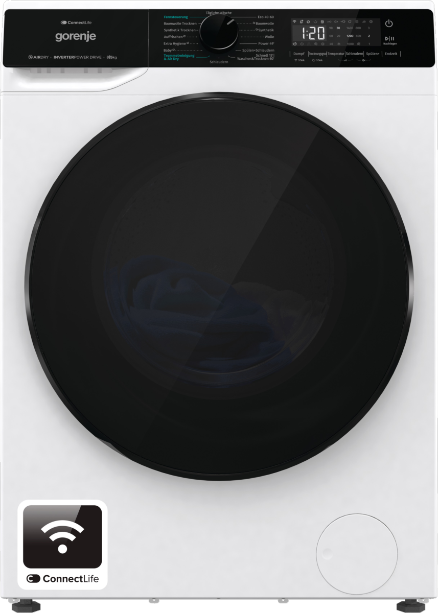 Gorenje WD2PA854ADW Waschtrockner 8 kg / 5 kg – 1400 U/min – WiFi