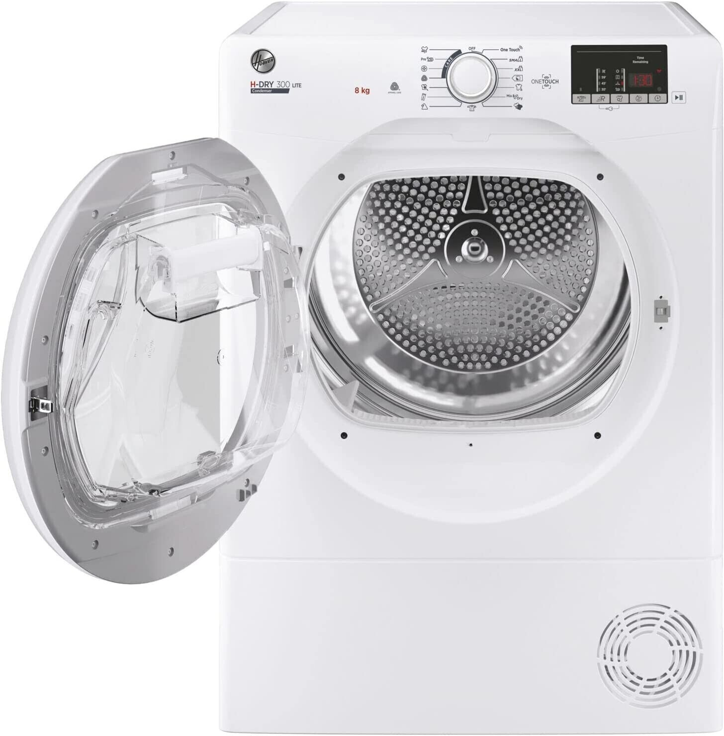 Hoover HLE C8DE-84 Kondenstrockner  Kondensationseffizienzklasse C  8 kg 