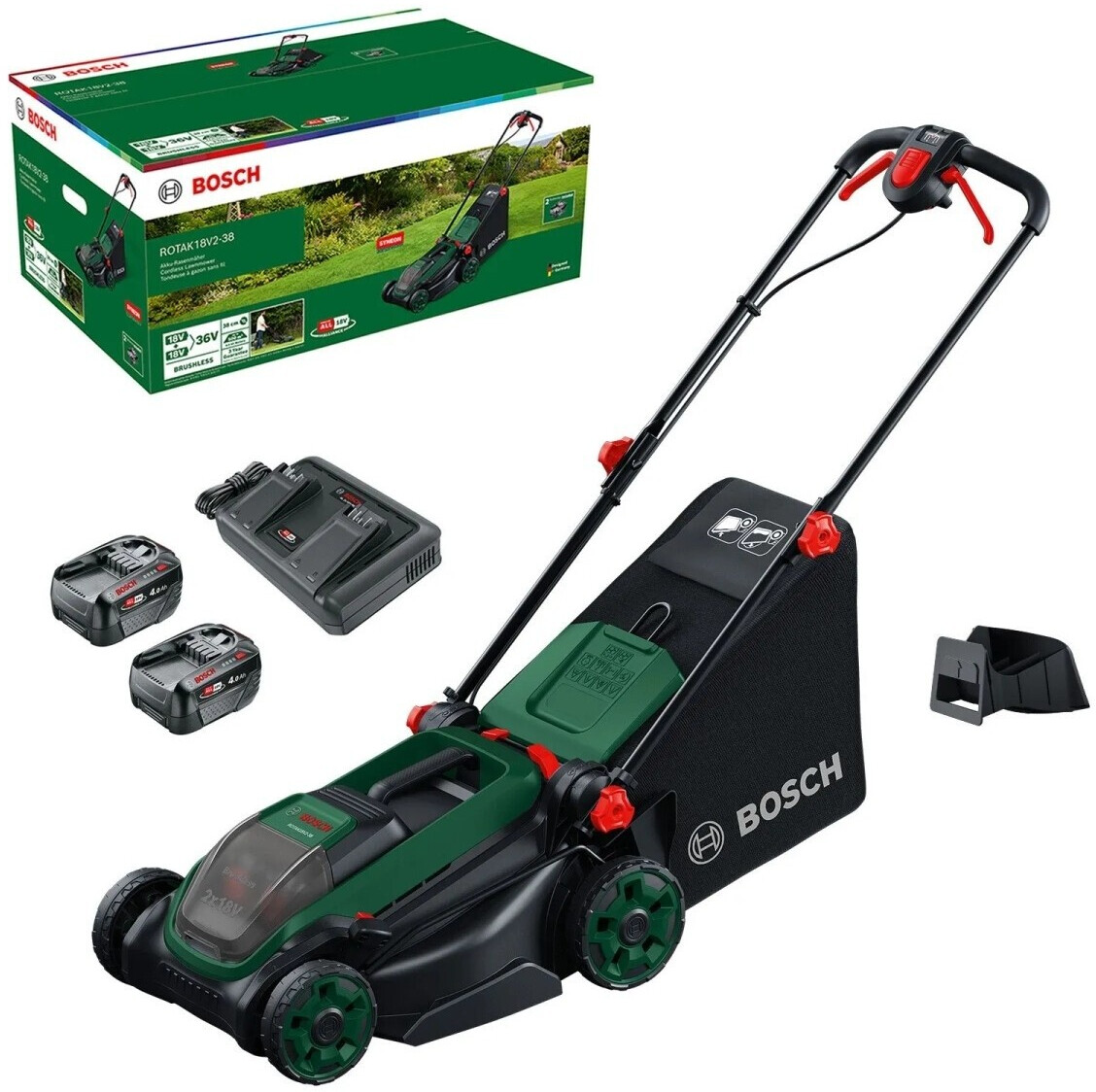 Bosch Akku-Rasenmäher ROTAK18V2-38