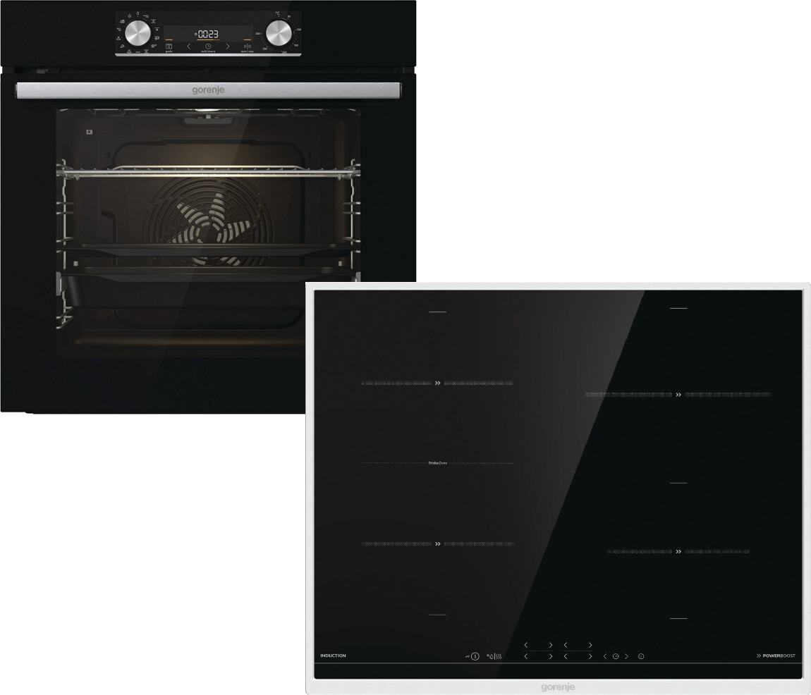 Gorenje Black Steam Pyro BPSX6737E06BG + GI6421BX