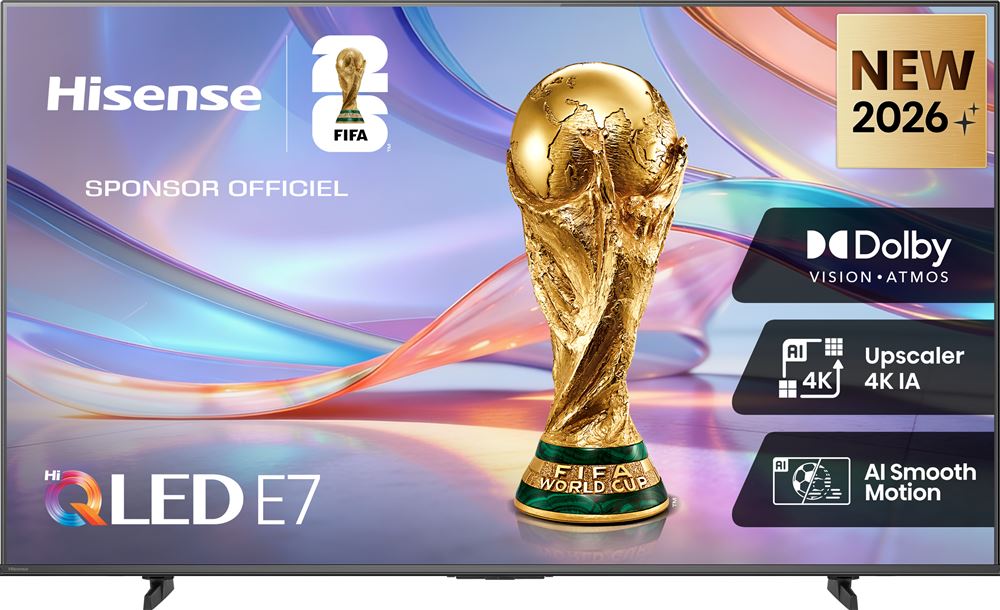 Hisense 50E7S 4K QLED Smart TV  50 Zoll