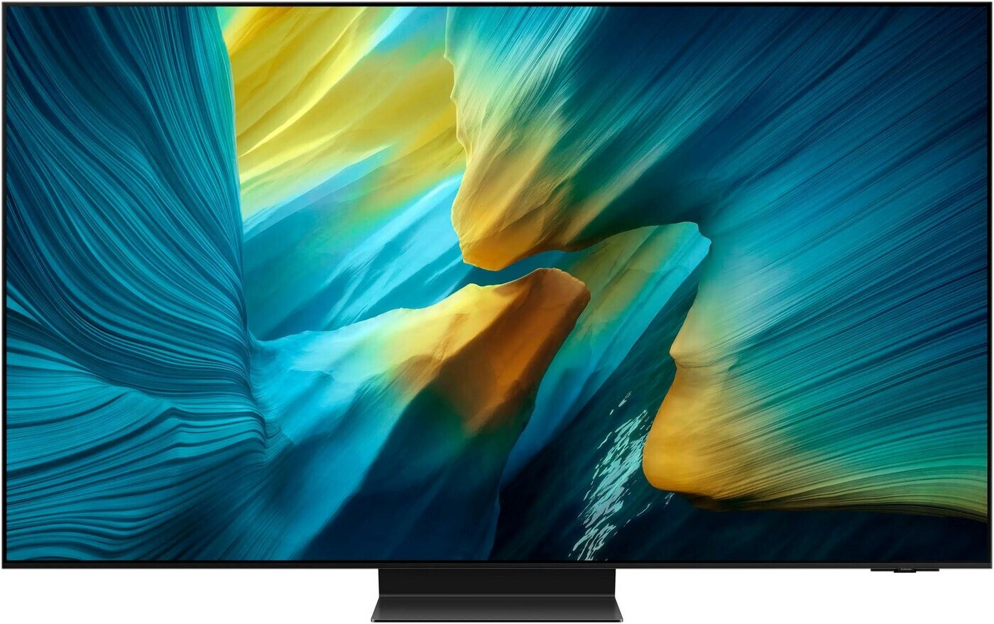 Samsung Q55S95FAT 55 Zoll (138 cm) 4K Fernseher, Antireflexion, NQ4 AI Gen3 Prozessor