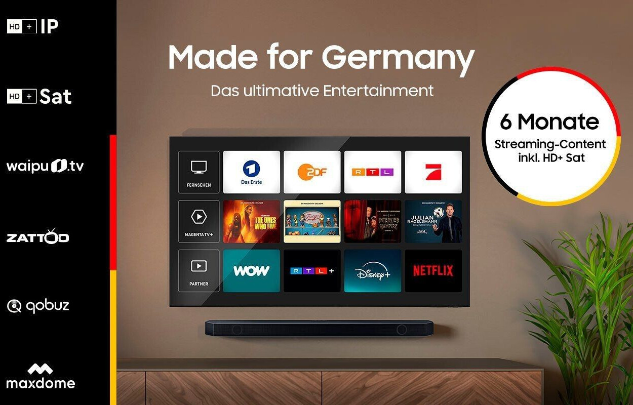 Samsung U50D807 Crystal UHD 4K Fernseher 50 Zoll