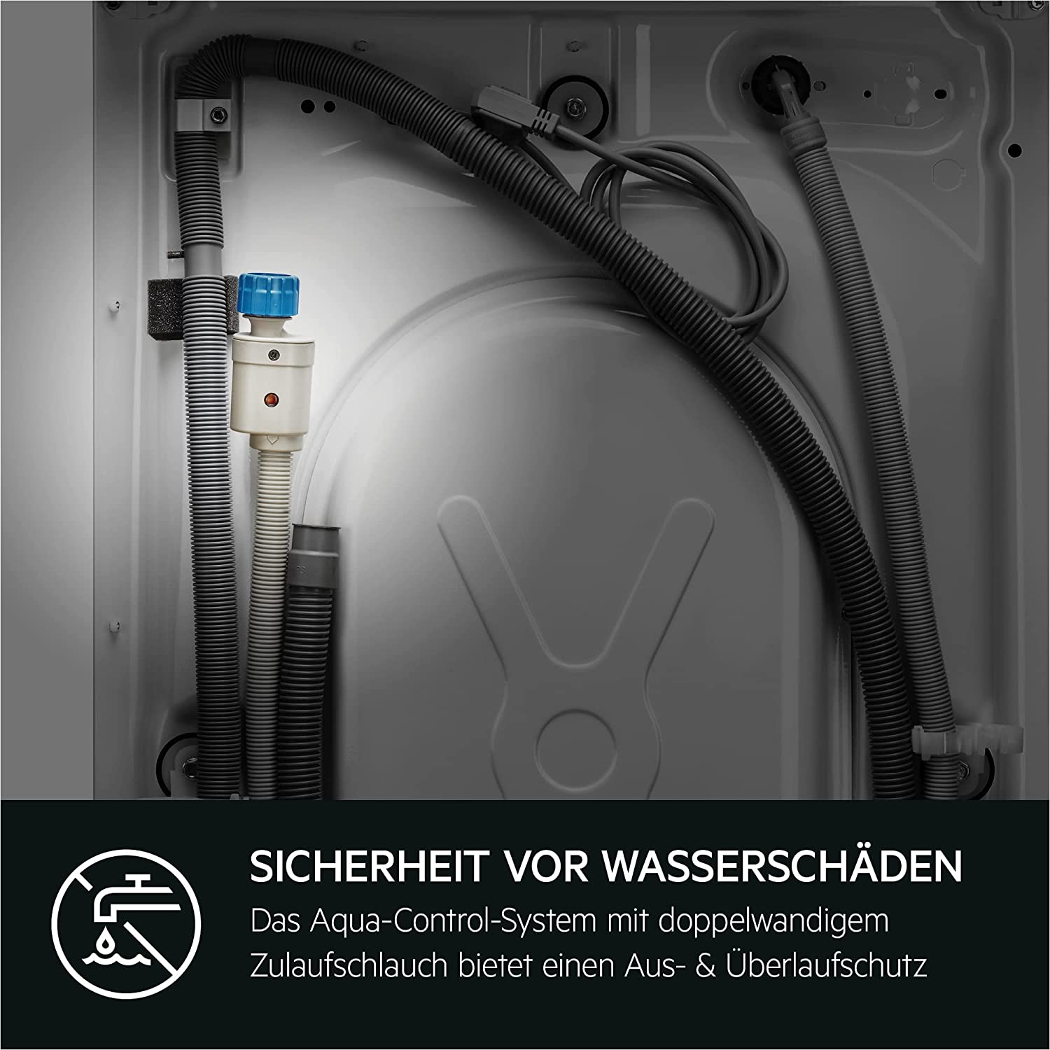 AEG LR7A70690 Waschmaschine Frontlader,  9 kg, 1.600 U/Min, Startzeitvorwahl