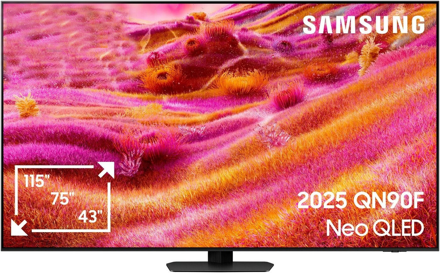Samsung Q75QN90FAT Neo QLED 4K QN90F 75 Zoll (189 cm) Mini LED Fernseher, Antireflexion