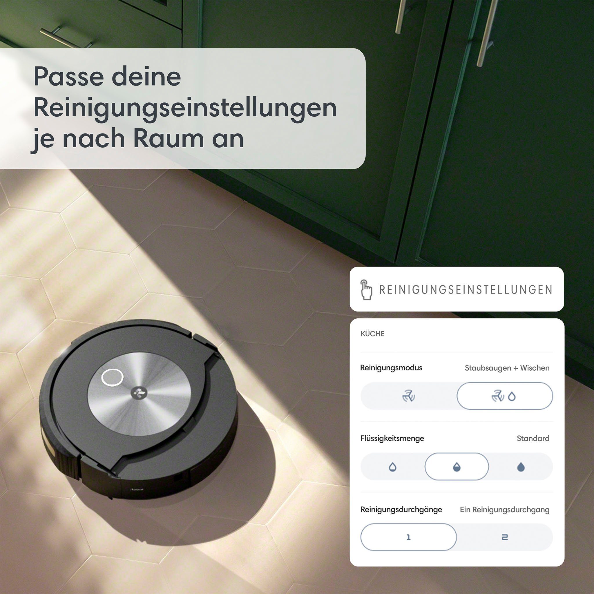 iRobot Roomba Combo J7 C715840 Saugroboter iRobot Roomba Combo J7 C715840 Saugroboter