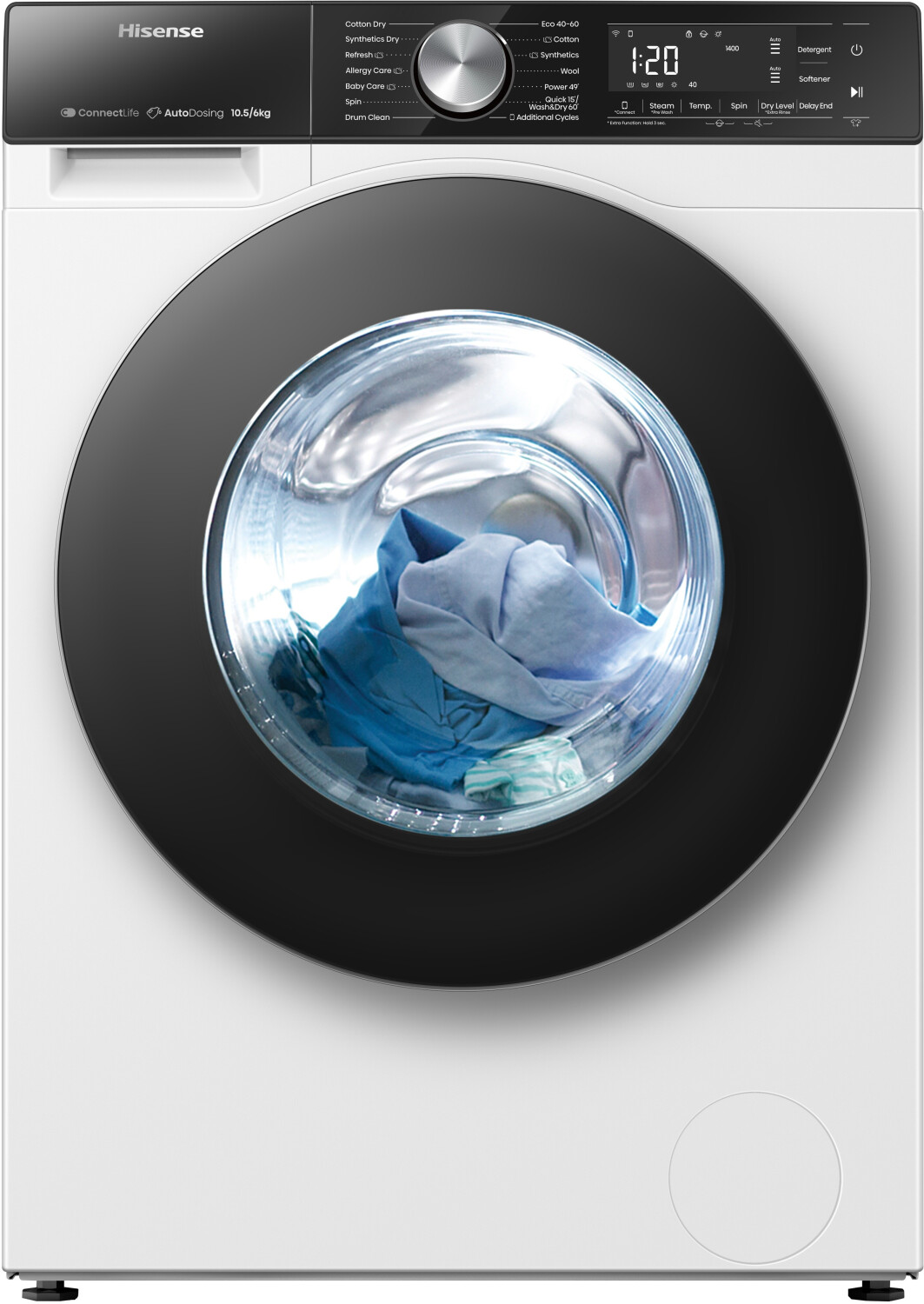Hisense WD5S1045BW Waschtrockner 