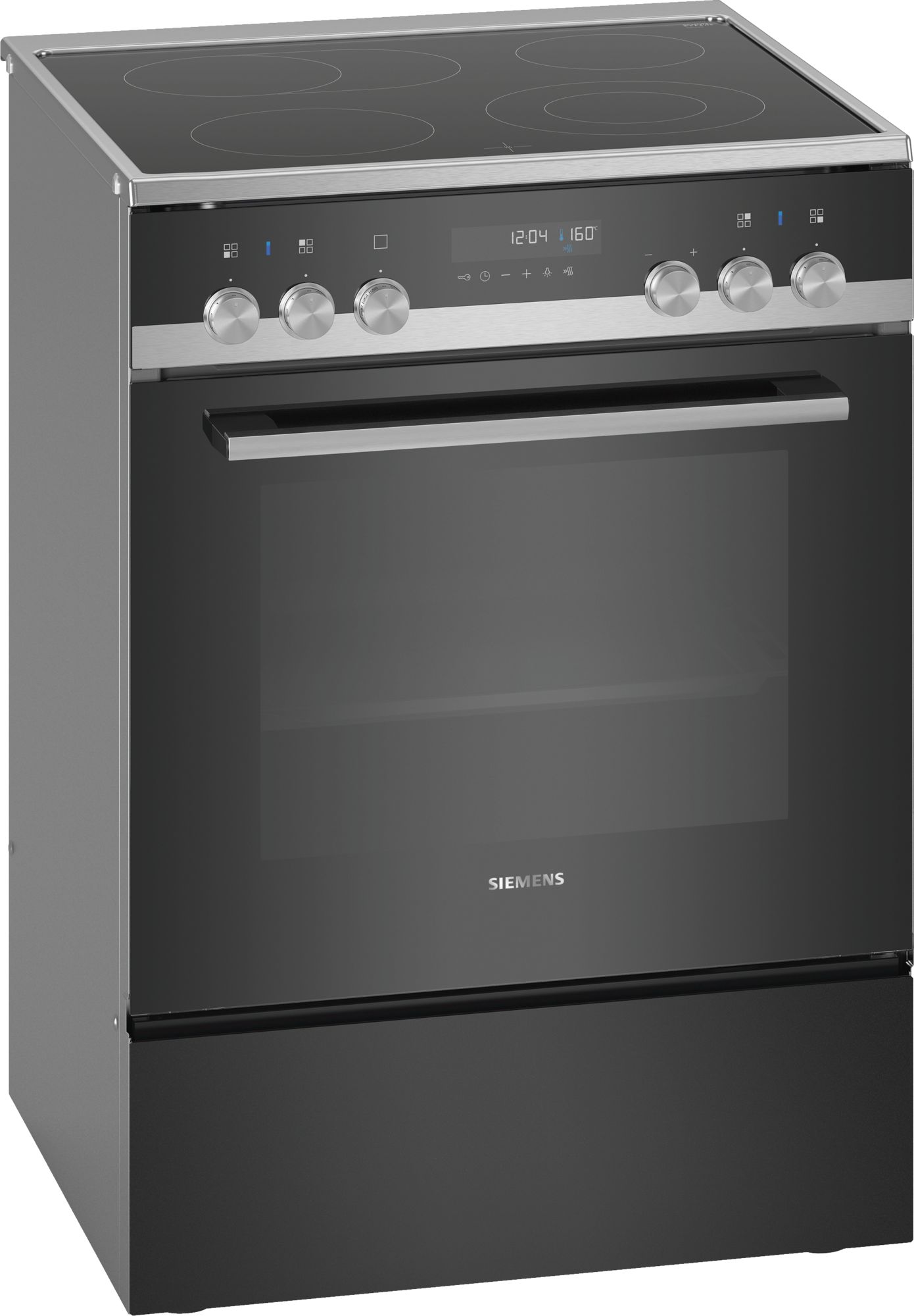 Siemens  HK9S7R240 iQ500 Standherd schwarz, Edelstahl