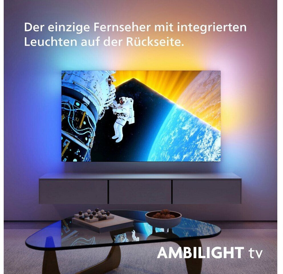 Philips Ausstellungsstück 42OLED809 Ambilight 4K OLED Smart TV - 42-Zoll Display mit P5 AI Perfect Picture