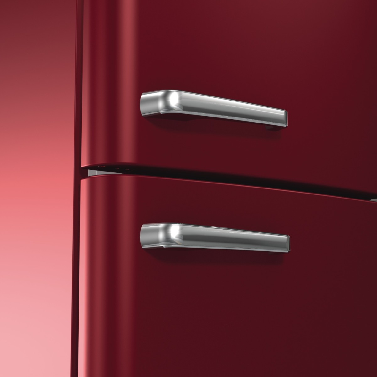 Gorenje ONRK619DR Kühl-Gefrier-Kombination Burgundy Rechts Gorenje ONRK619DR Kühl-Gefrier-Kombination Burgundy Rechts