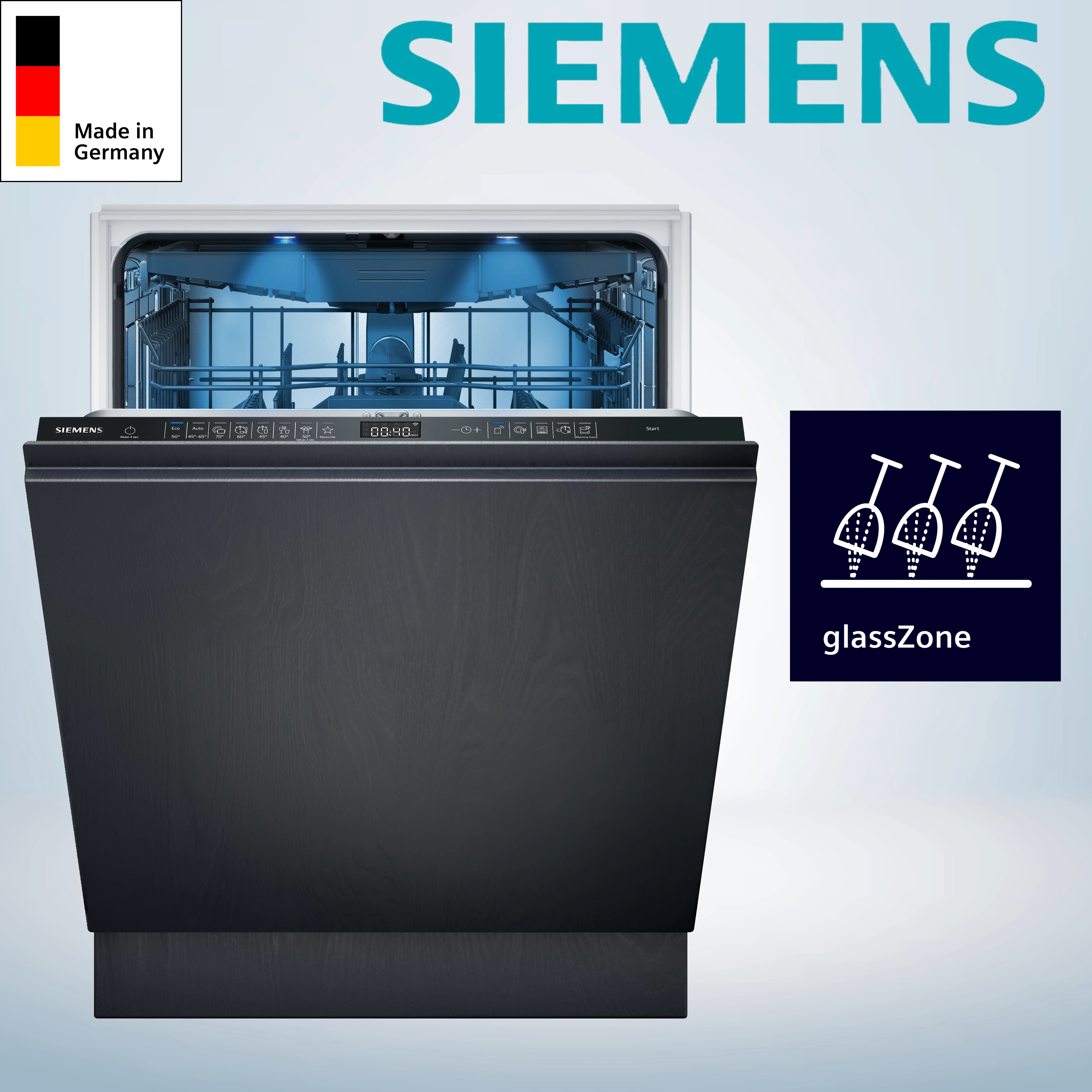 Siemens SX65ZX07CE Einbaugeschirrspüler  vollintegrierbar  Anzahl Maßgedecke 14 