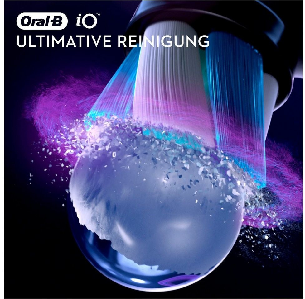 Oral-B iO Ultimative Reinigung Aufsteckbürsten schwarz (2 Stk.)