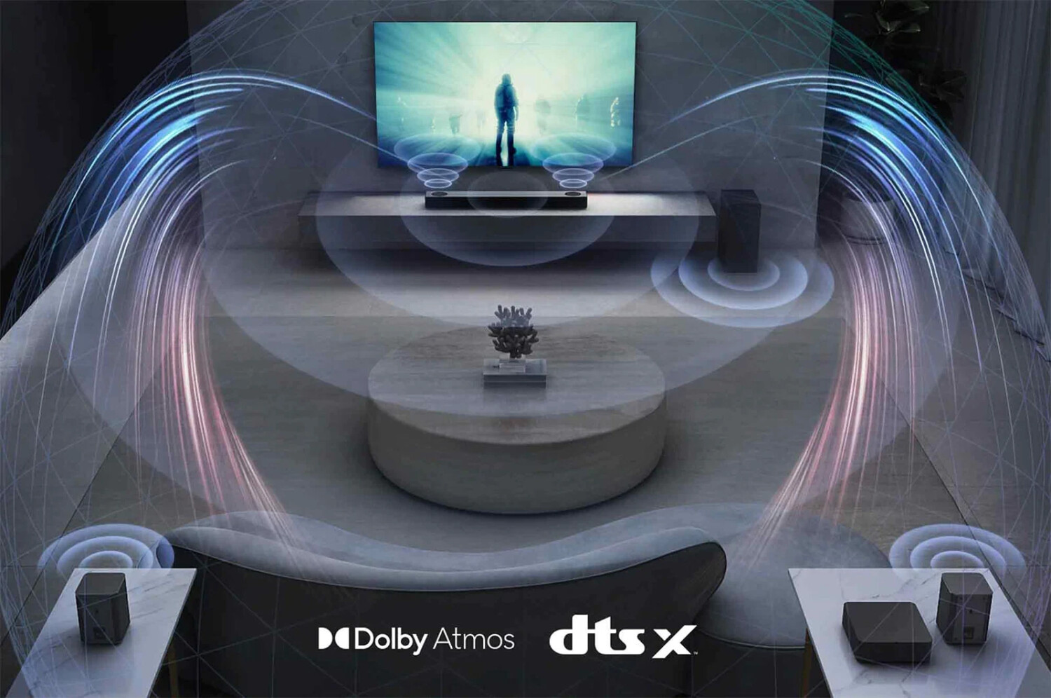 LG Ausstellungsstück DS75QR Dolby Atmos Soundbar,  5.1.2  Bluetooth, WLAN, HDMI
