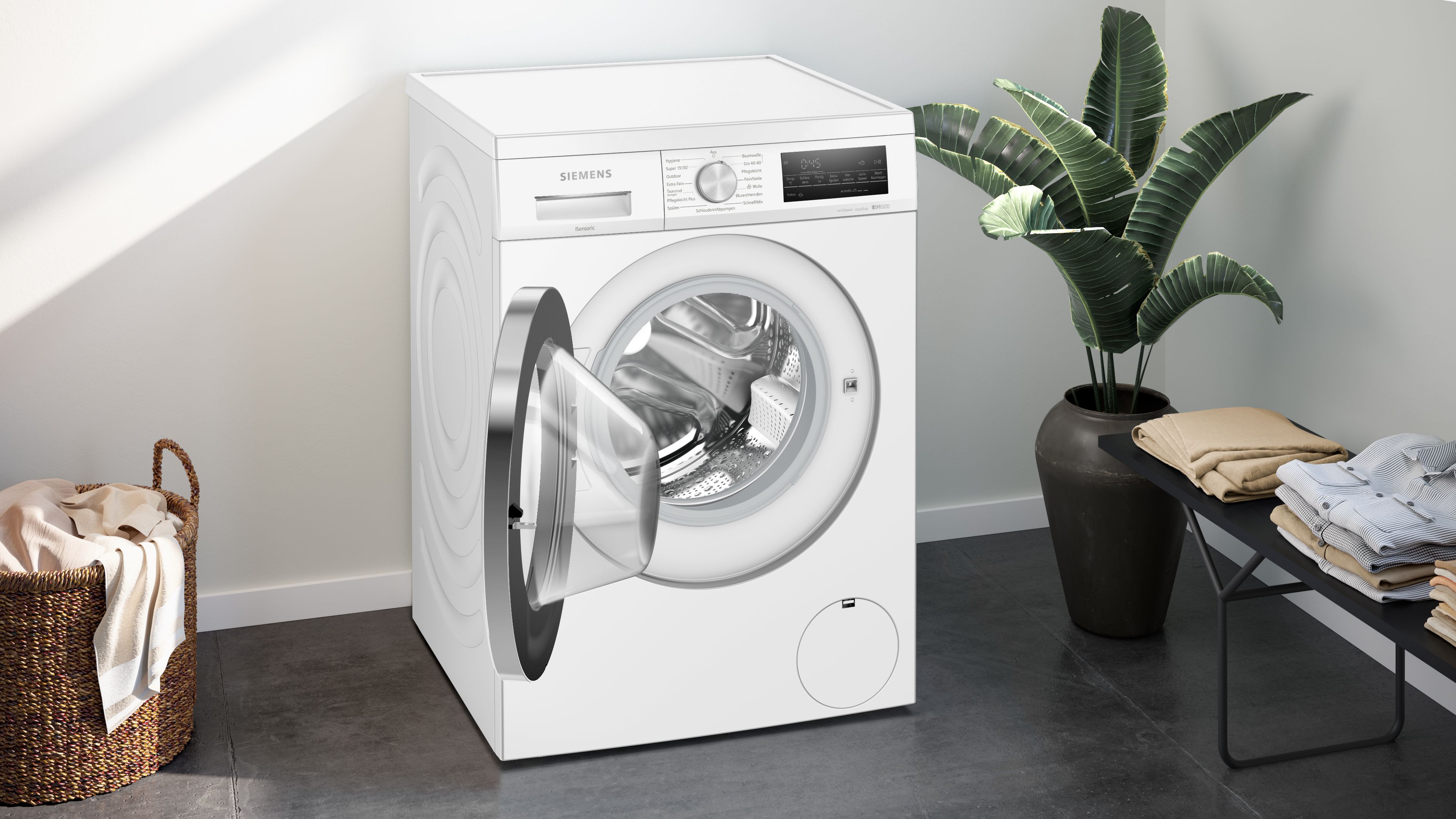 Siemens WU14UT71 Unterbau-Waschmaschine 8 kg, 1400 u/min, Antiflecken-System Siemens WU14UT71 Unterbau-Waschmaschine 8 kg, 1400 u/min, Antiflecken-System
