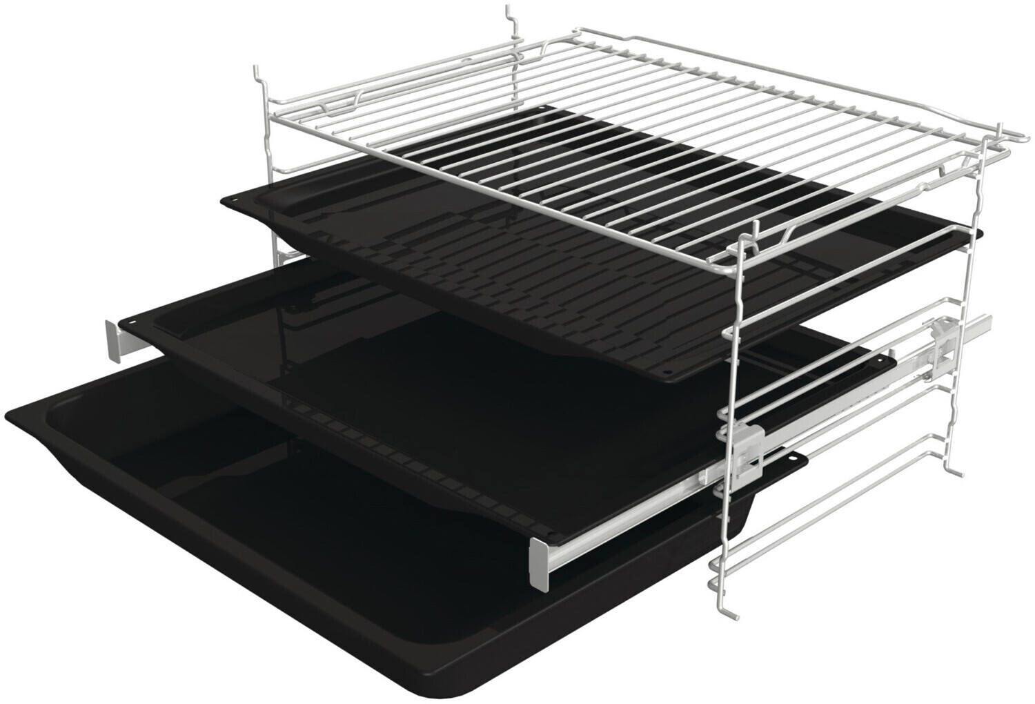 Gorenje BPS6737E14BG Einbau-Backofen / 77L / Pyrolyse/Heißluft/ExtraSteam