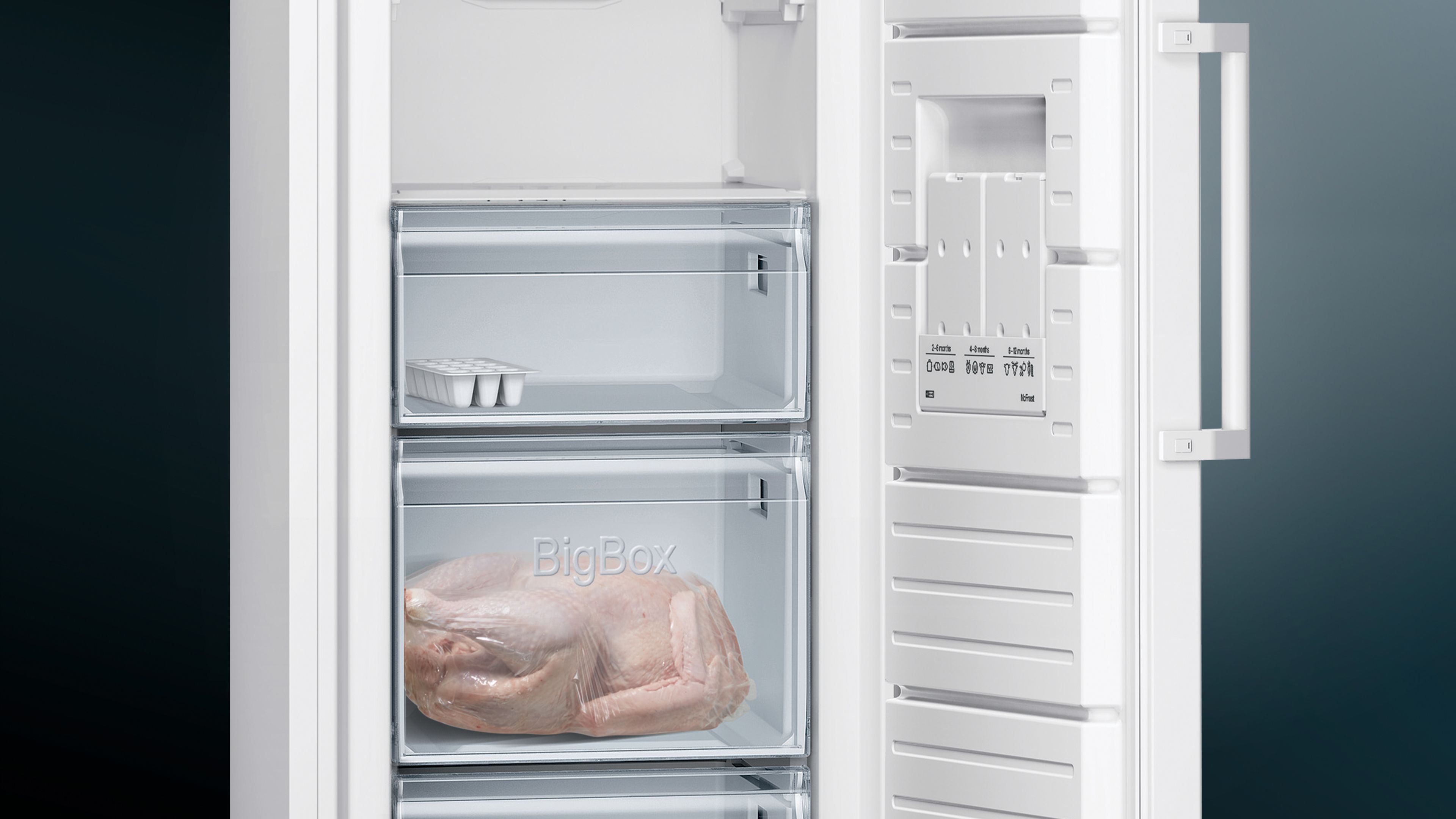 Siemens GS33NVWEP iQ300 Freistehender Gefrierschrank