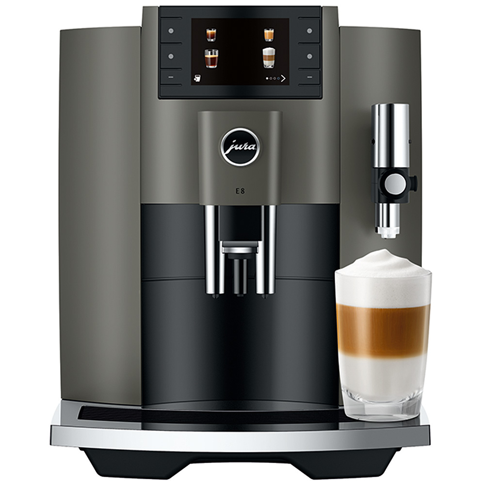 Jura E8 Kaffee-Vollautomat (EC) Dark Inox (15583)