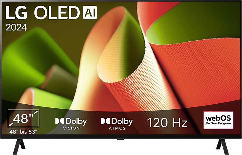 LG Ausstellungsstück OLED48B49 OLED TV (Flat, 48 Zoll / 121 cm, UHD 4K, SMART TV)