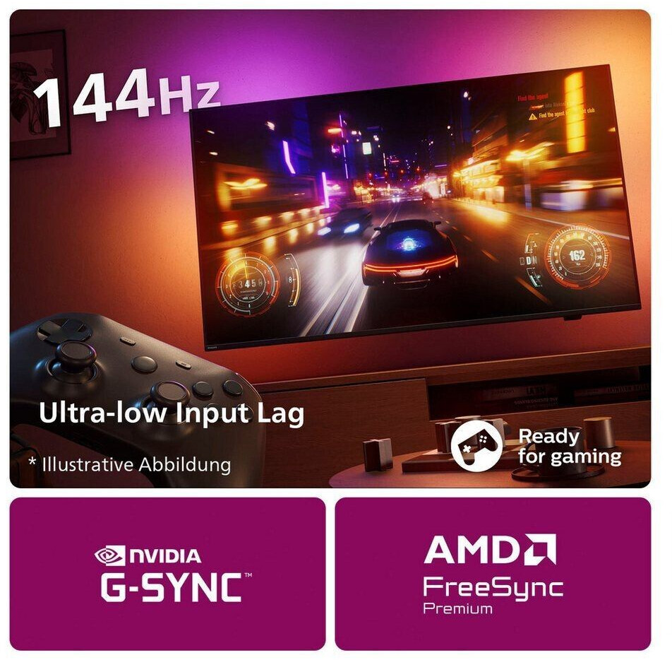 Philips Ausstellungsstück 42OLED809 Ambilight 4K OLED Smart TV - 42-Zoll Display mit P5 AI Perfect Picture