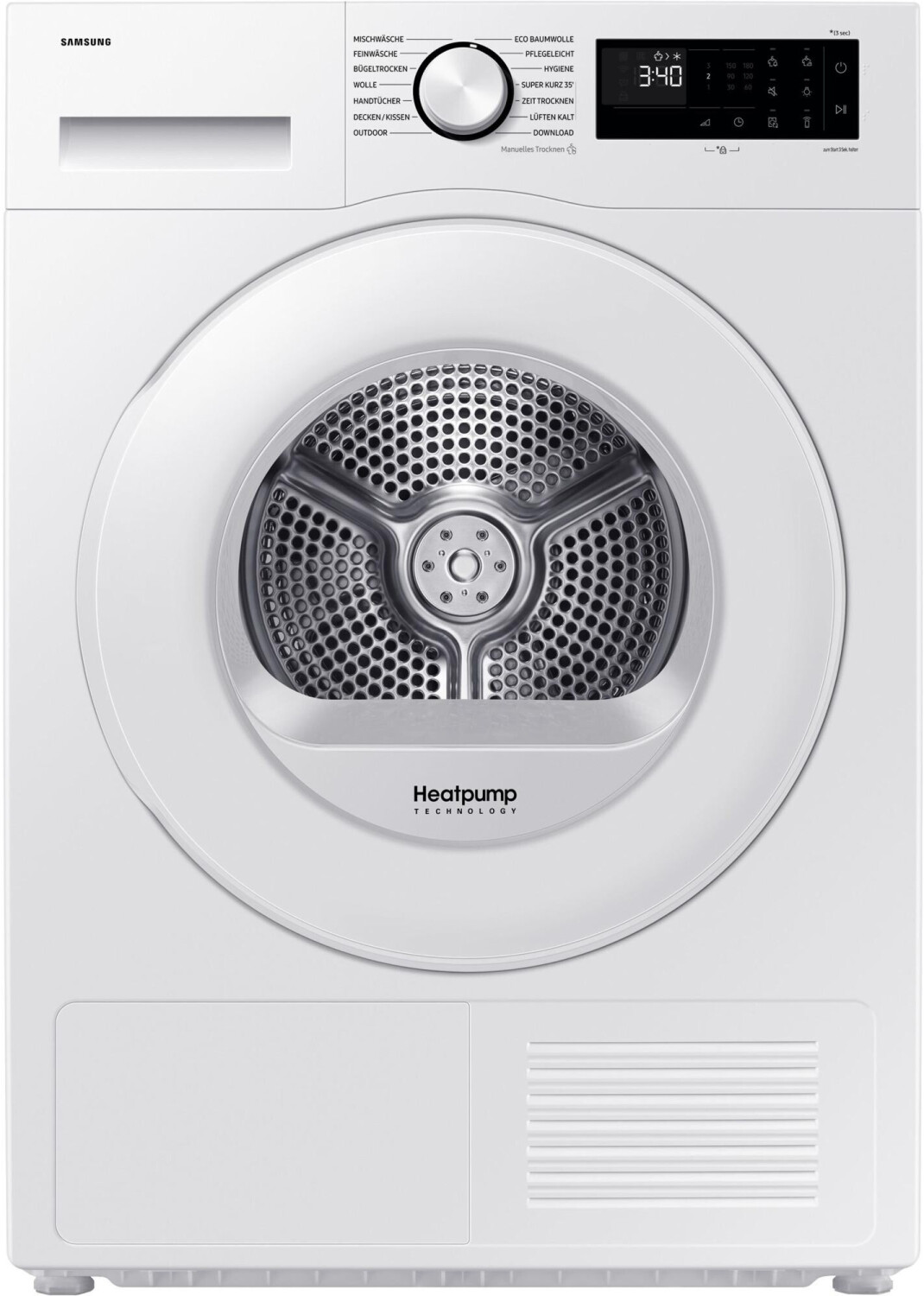 Samsung DV90DG52A0TEEG Wärmepumpentrockner (Freistehend)