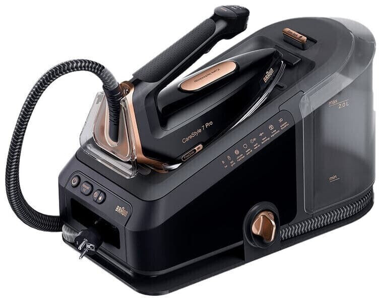 Braun Ausstellungsstück SI7286BK CareStyle 7 Pro  Dampfbügelstation  Tropfstop  Dampfstoß 650 g/min 