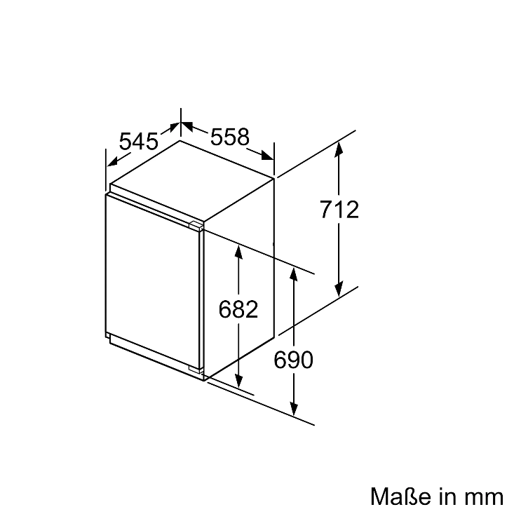 Siemens GI11VADE0 iQ500 Einbau-Gefrierschrank