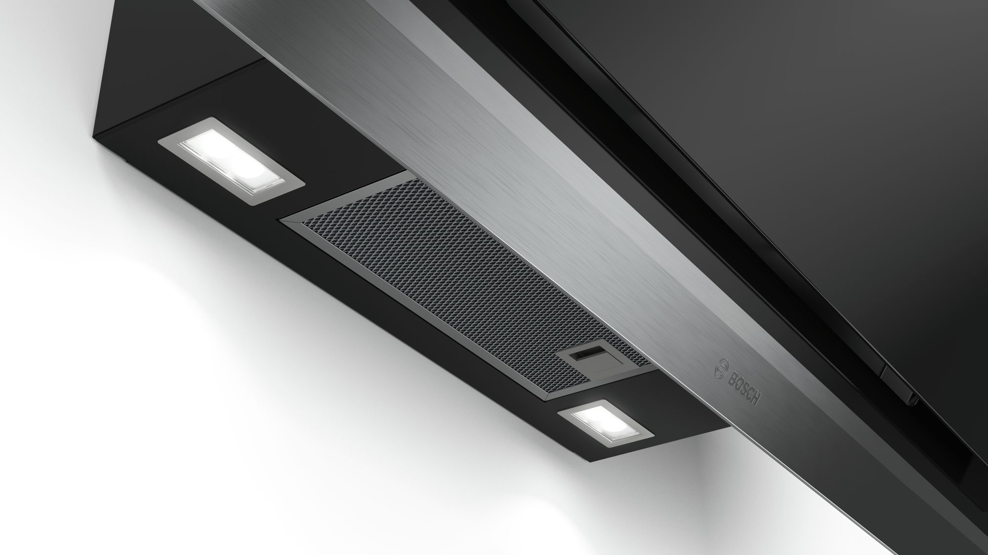Bosch DWK98PR60 Serie 8 Wandesse, 90 cm Schräg-Essen-Design schwarz