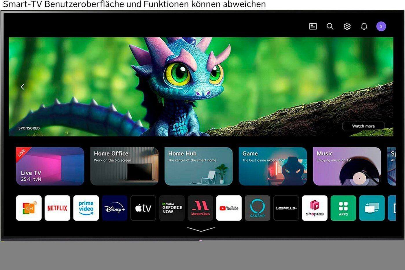 LG Ausstellungsstück 43UT73006  4K Ultra HD 43 Zoll LED HDR TV 
