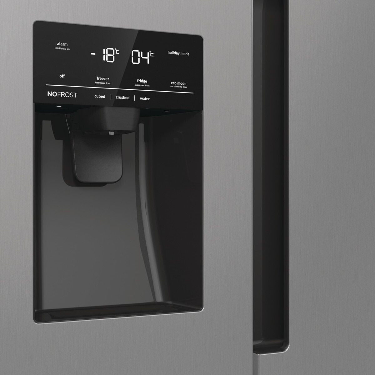 Gorenje NRR9185ESXL Side by Side Kühl-Gefrierkombination/NoFrost Plus/Inverter Kompressor