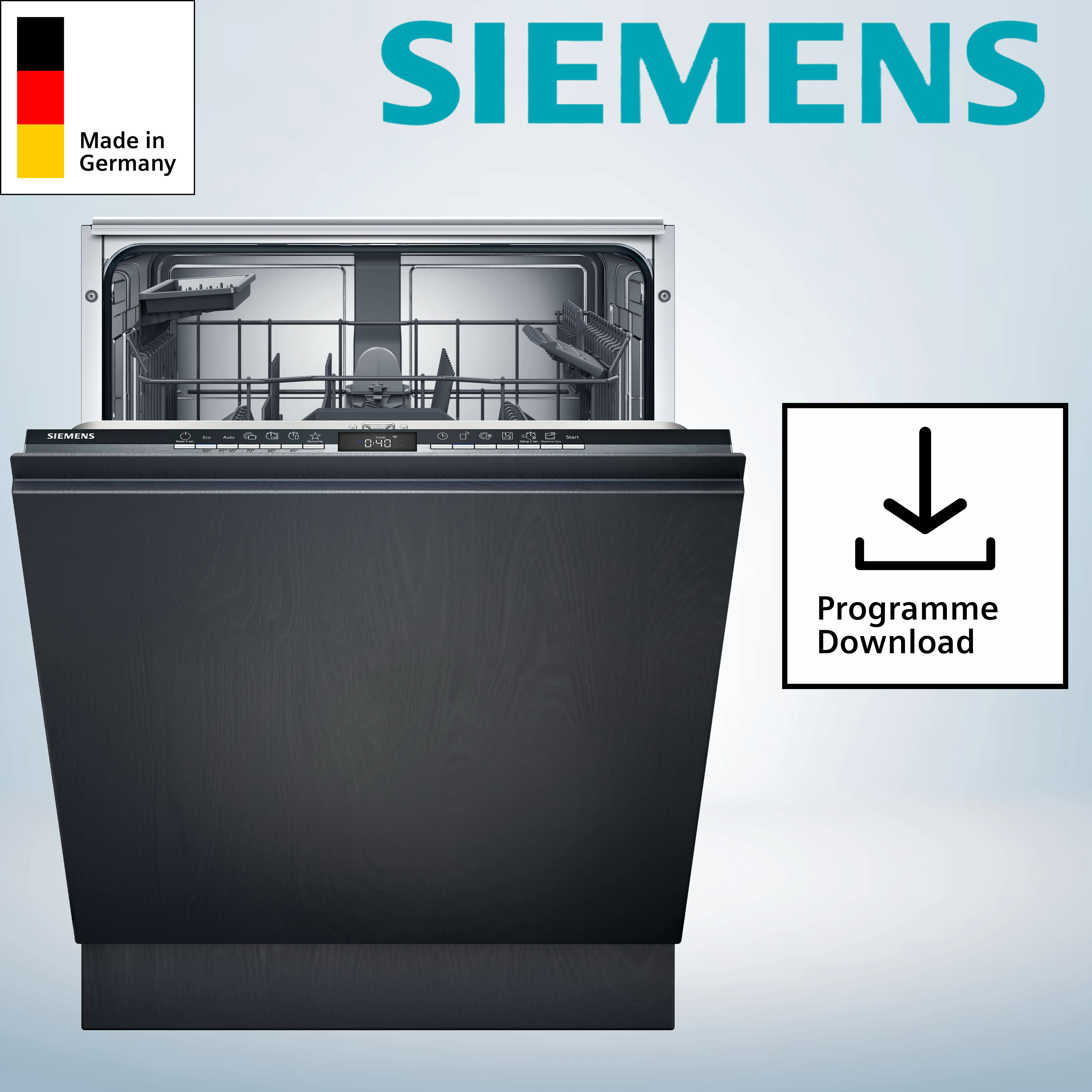 Siemens Ausstellungsstück SN75YX00AE Einbaugeschirrspüler  vollintegrierbar  MG 868