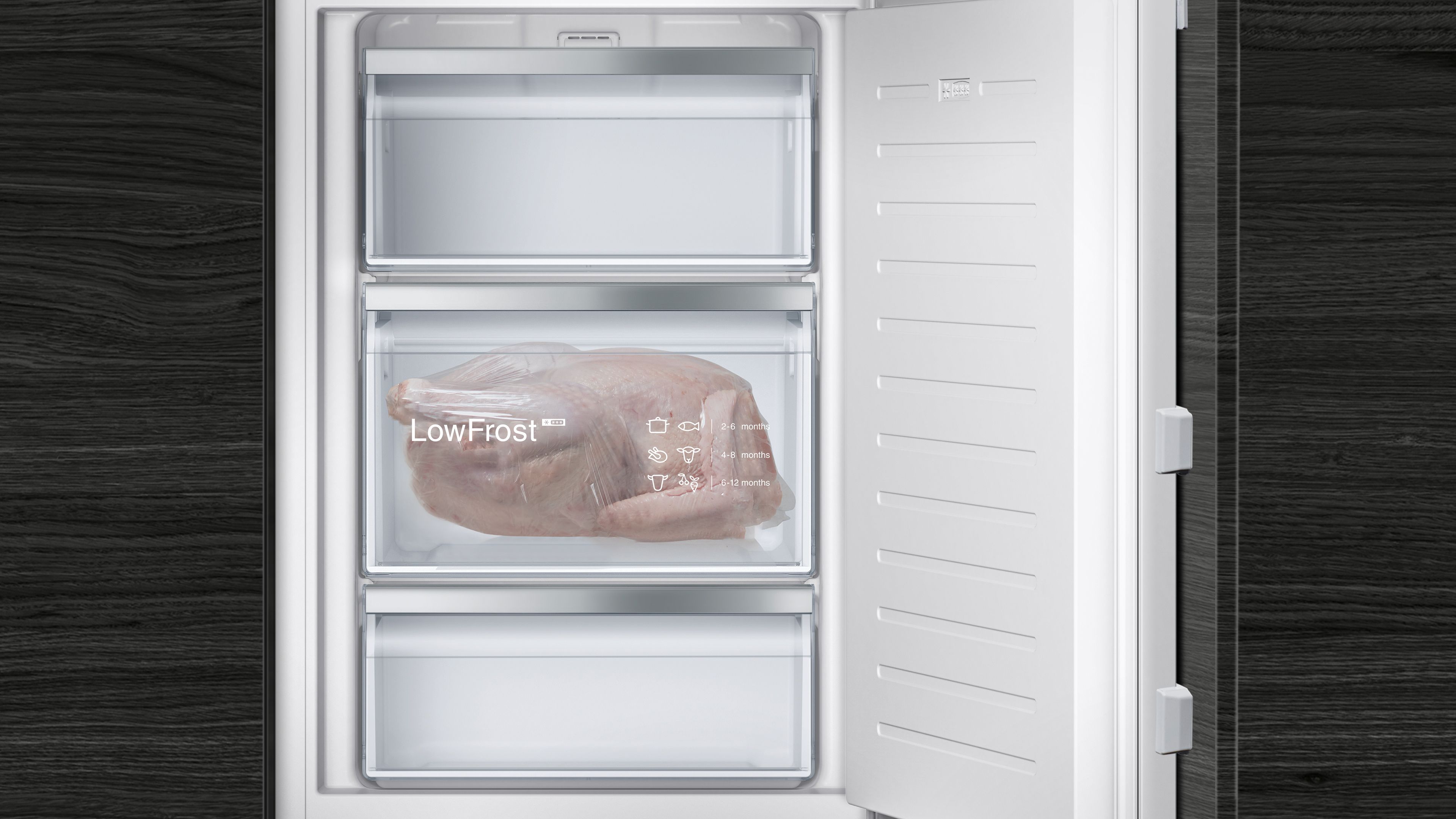 Siemens GI21VADE0  Einbaugefrierschrank  176 kWh/Jahr  96 Liter