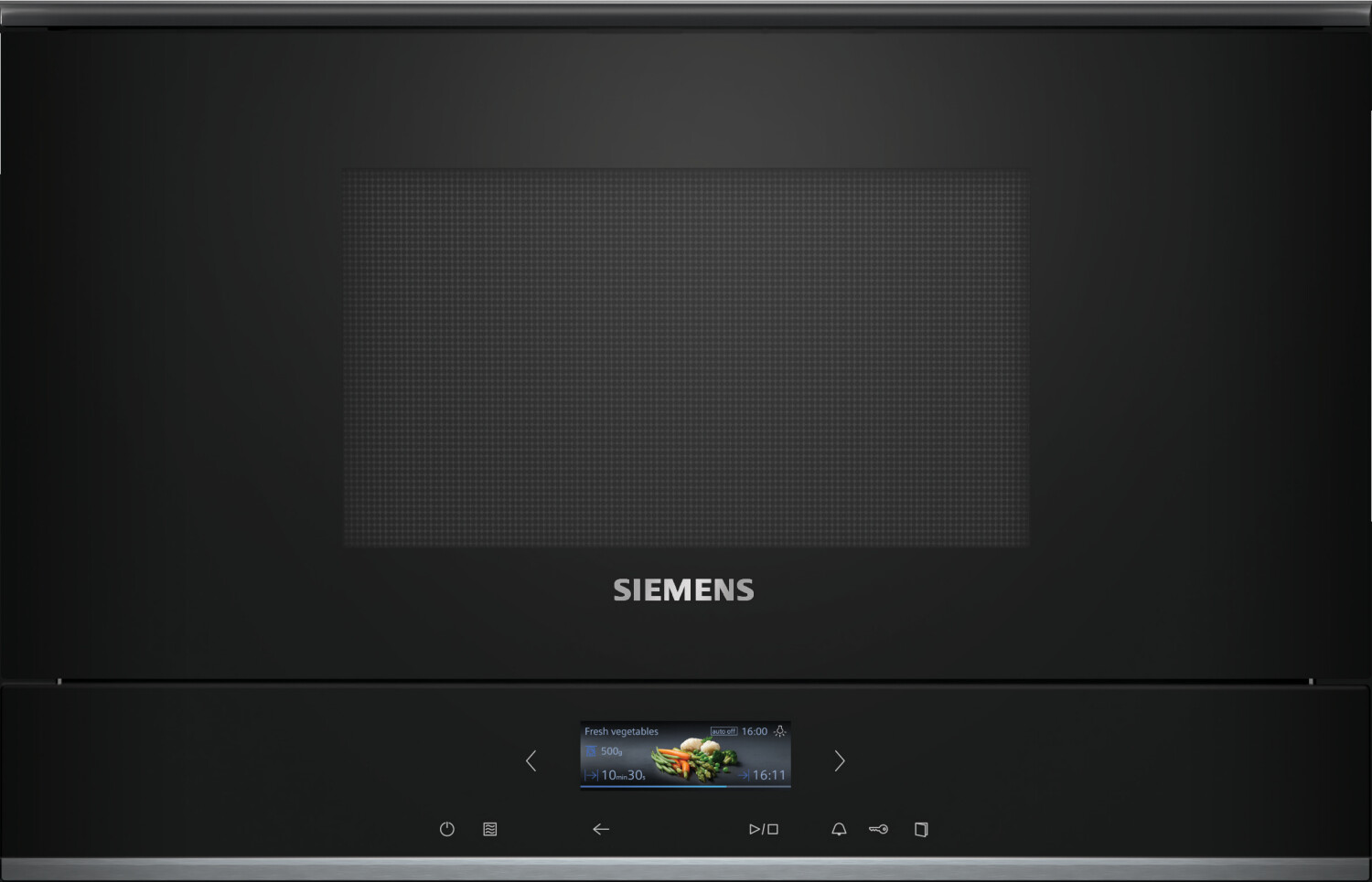 Siemens BE732R1B1 Mikrowellen-Grill  21 Liter  900 Watt  Grillleistung 1.300 Watt  einbaufähig