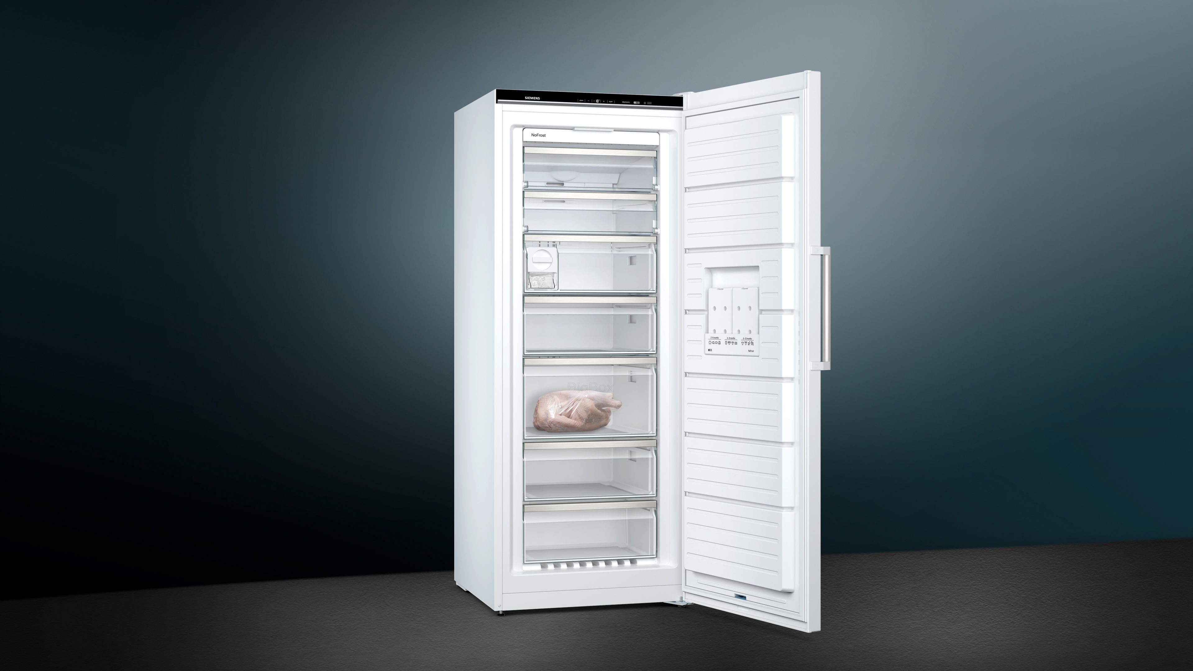 Siemens GS54NAWDV iQ500 Freistehender Gefrierschrank