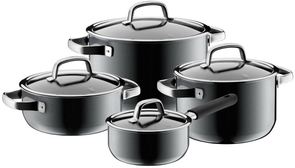 WMF FusionTec Kochgeschirr-Set 4-teilig Mineral Platin 