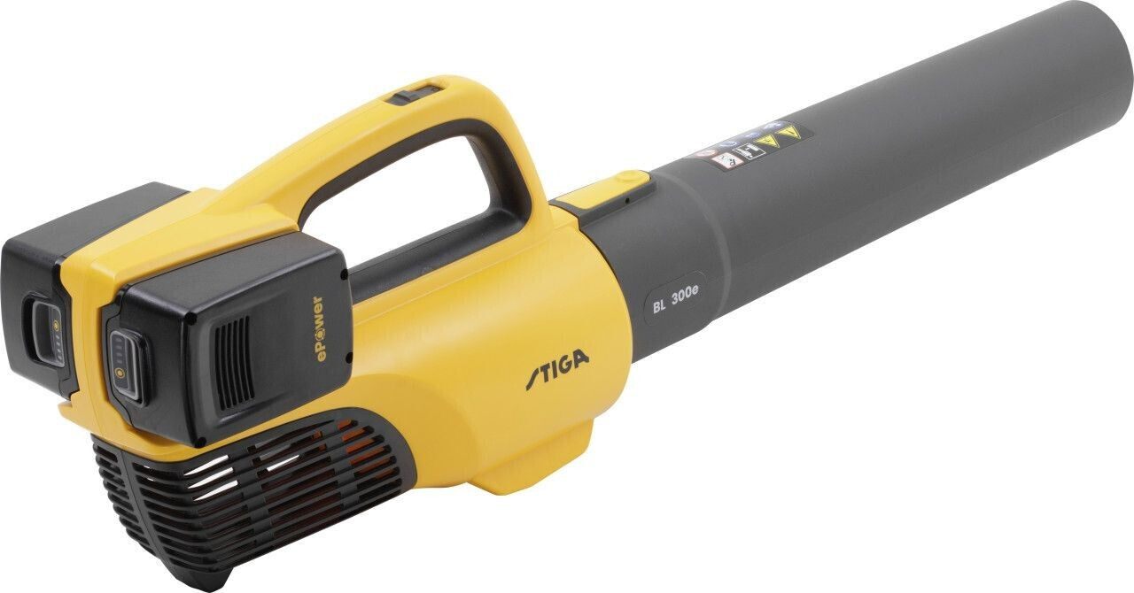 Stiga BL 300e Kit (mit 2 Akkus 4 Ah und Ladegerät) Akku-Laubbläser