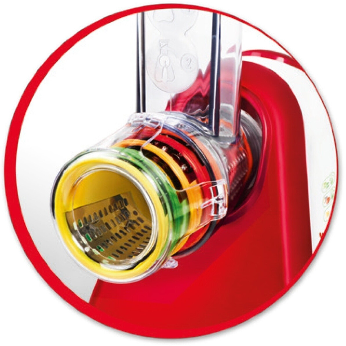 Moulinex DJ756G Fresh Express Plus  Elektrisches Schnitzelwerk, Gemüseschneider, Gemüsehobel