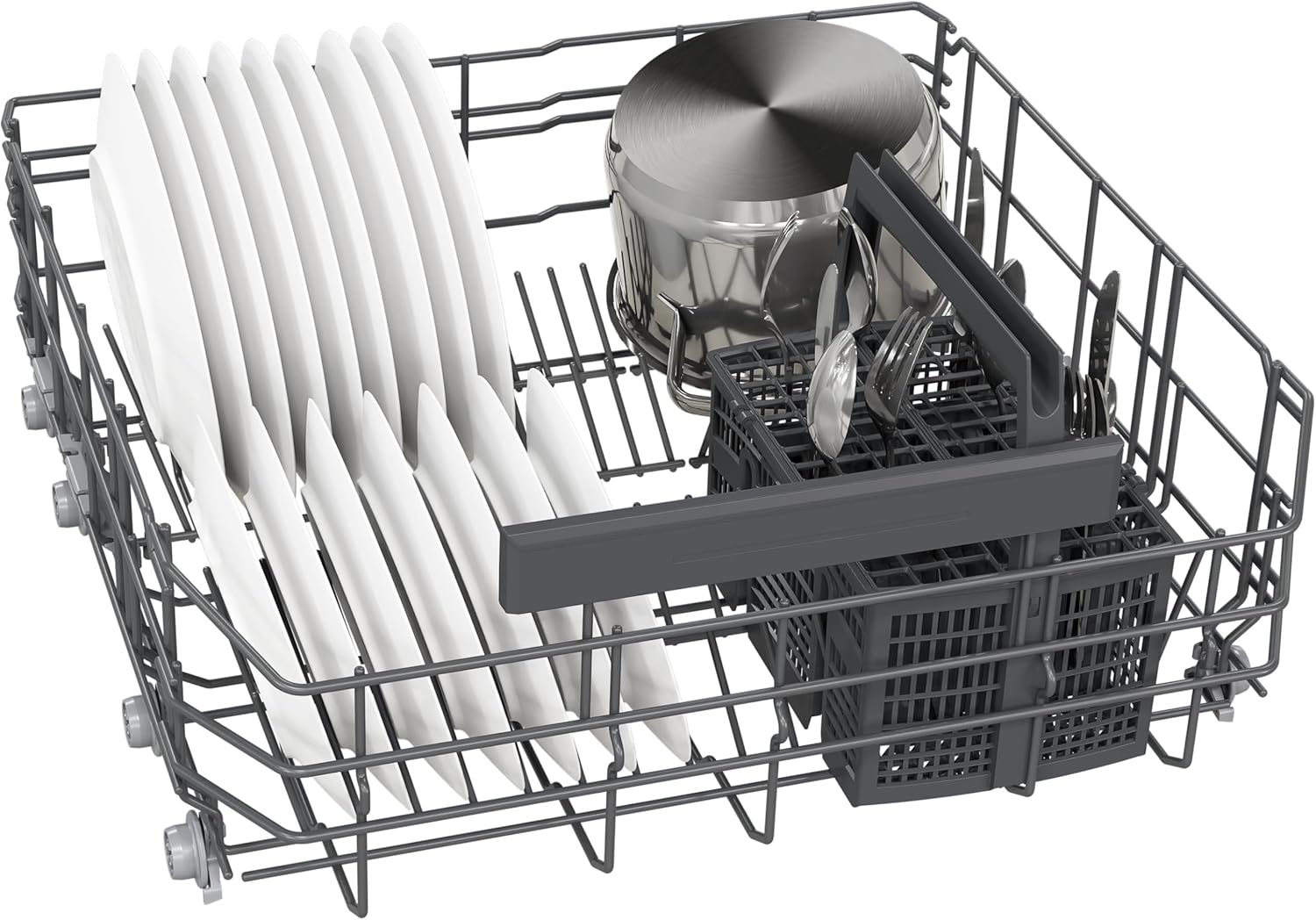  Siemens SX63EX22AE iQ300 Smarter Geschirrspüler, Vollintegrierte Spülmaschine
