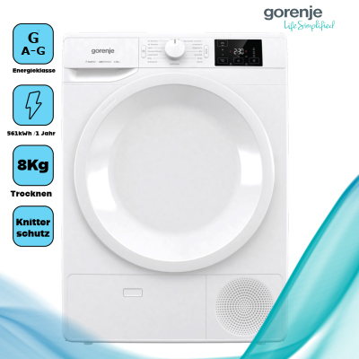 Gorenje DNE8B Kondenstrockner  Kondenstrockner  8 kg 