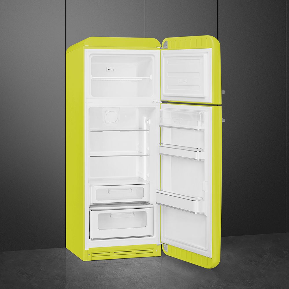 Smeg 50-iger Stand-Kühl-/Gefrierkombi R Lime FAB30RLI5