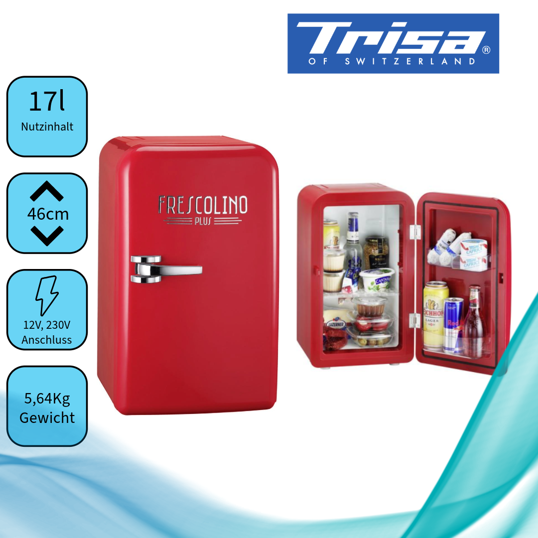 Trisa Frescolino rot Plus Combo 7798.8300 Minikühlschrank/Partykühler