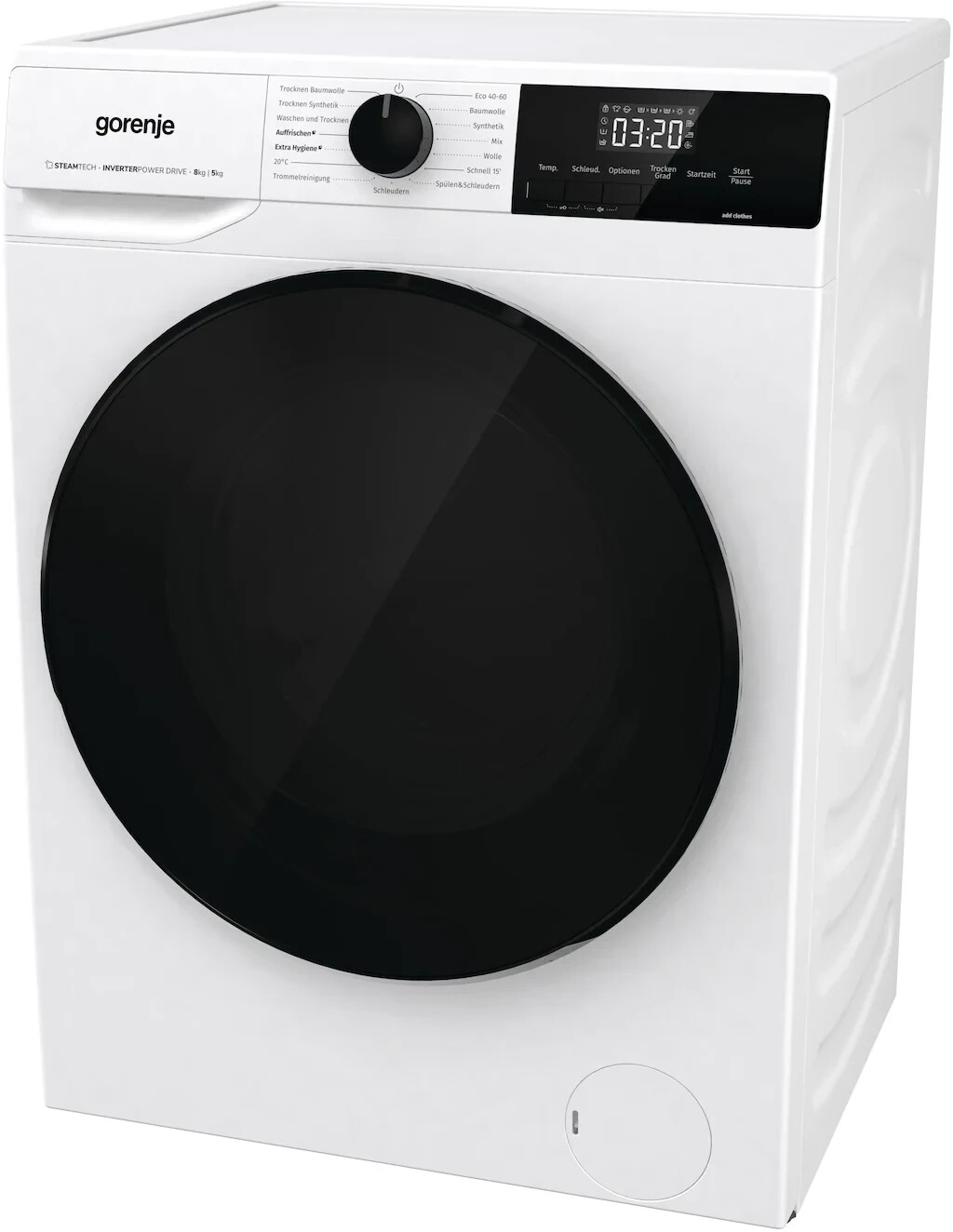 Gorenje WD2A854ADPS  freistehender Waschtrockner 