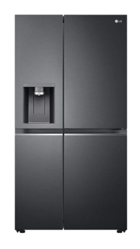 LG B-Ware mit Schaden GSJV91MCAE Kühlschrank, ThinQ, mattschwarz FG 63 LG B-Ware mit Schaden GSJV91MCAE Kühlschrank, ThinQ, mattschwarz FG 63