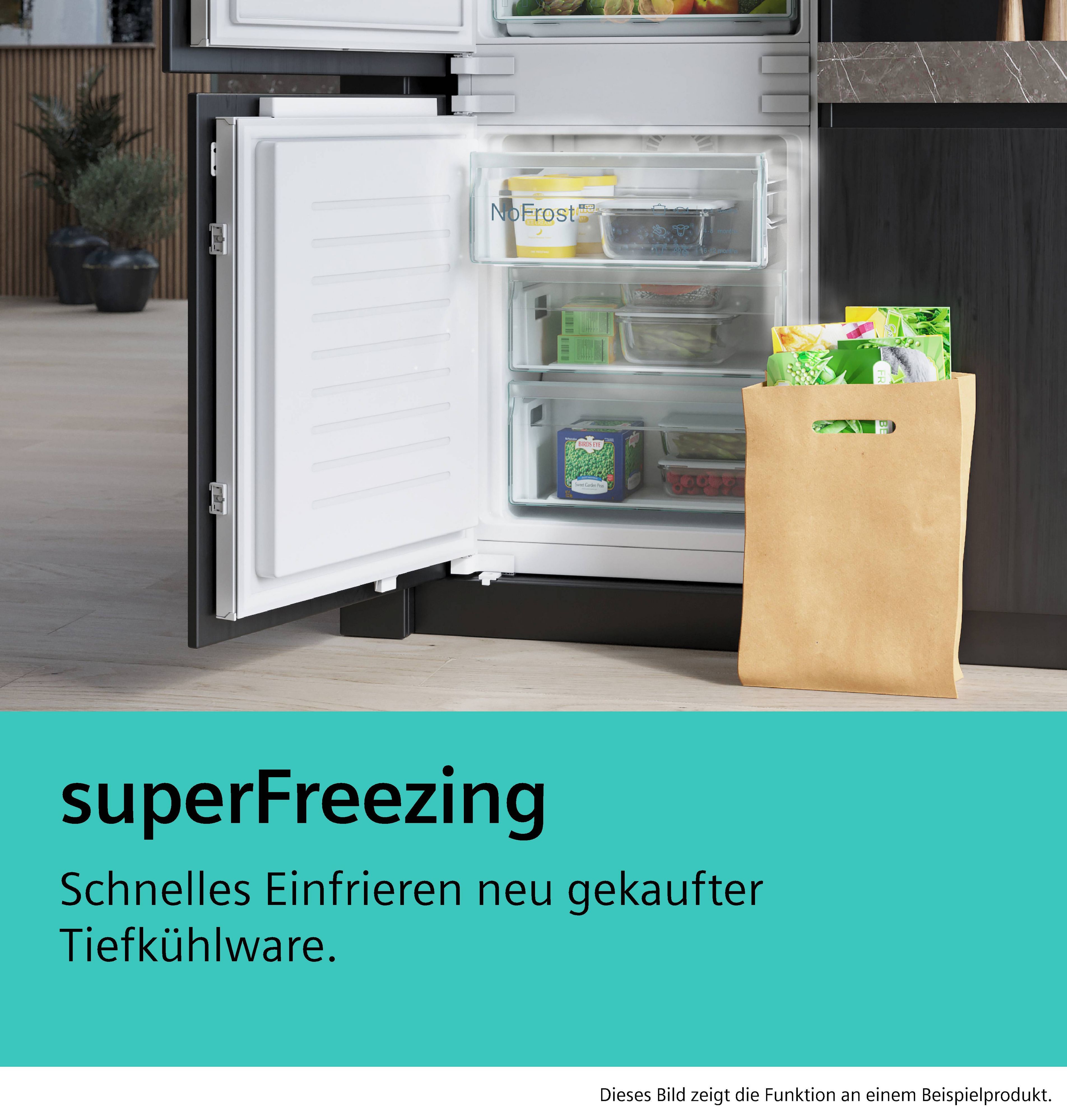 Siemens KI77SADD0 iQ500 Einbau-Kühlgefrierkombination Siemens KI77SADD0 iQ500 Einbau-Kühlgefrierkombination