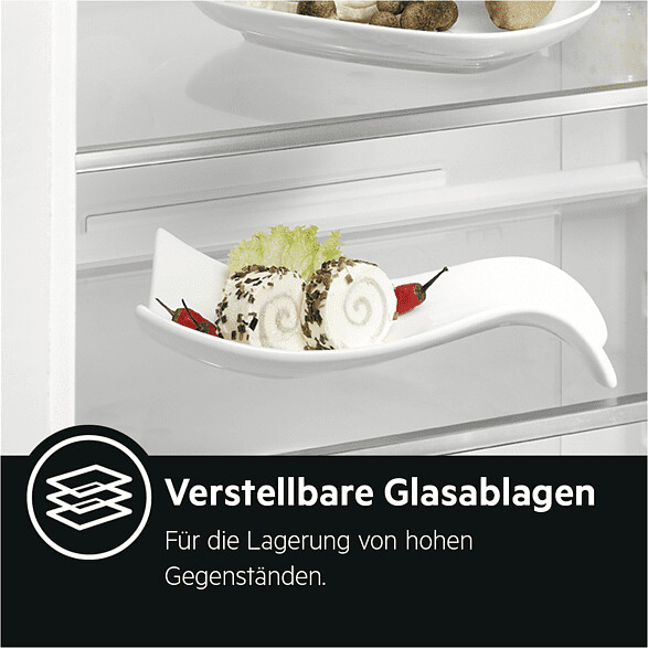 AEG RTB413E1AW Freistehender Tisch-Kühlschrank