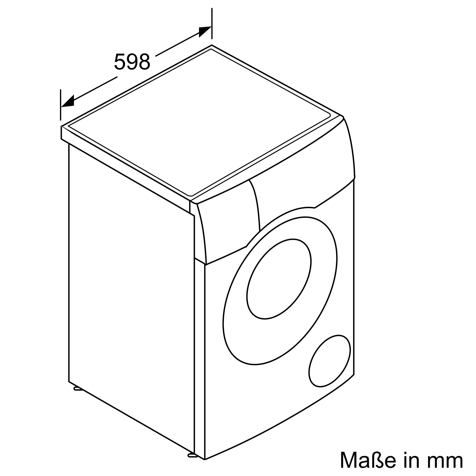 Siemens WN54C2A40 iQ700 Smarter Waschtrockner 10,5/6 kg, i-Dos - automatische Dosierung