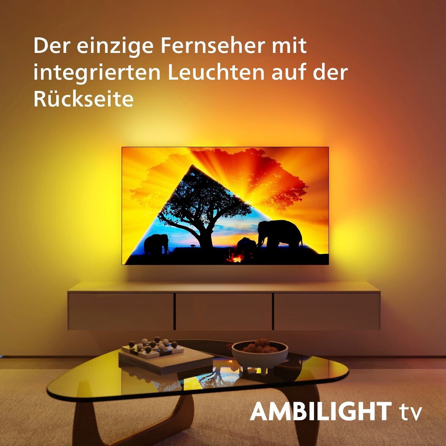 Philips 77OLED759  77 Zoll 4K OLED Ambilight TitanOS Smart TV
