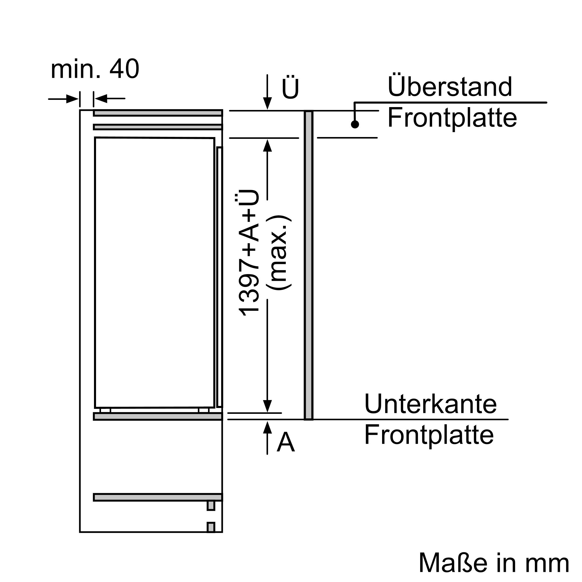 Siemens Ausstellungsstück KI51FADE0 iQ700 Einbau-Kühlschrank 140 x 56 cm MG 856 Siemens Ausstellungsstück KI51FADE0 iQ700 Einbau-Kühlschrank 140 x 56 cm MG 856