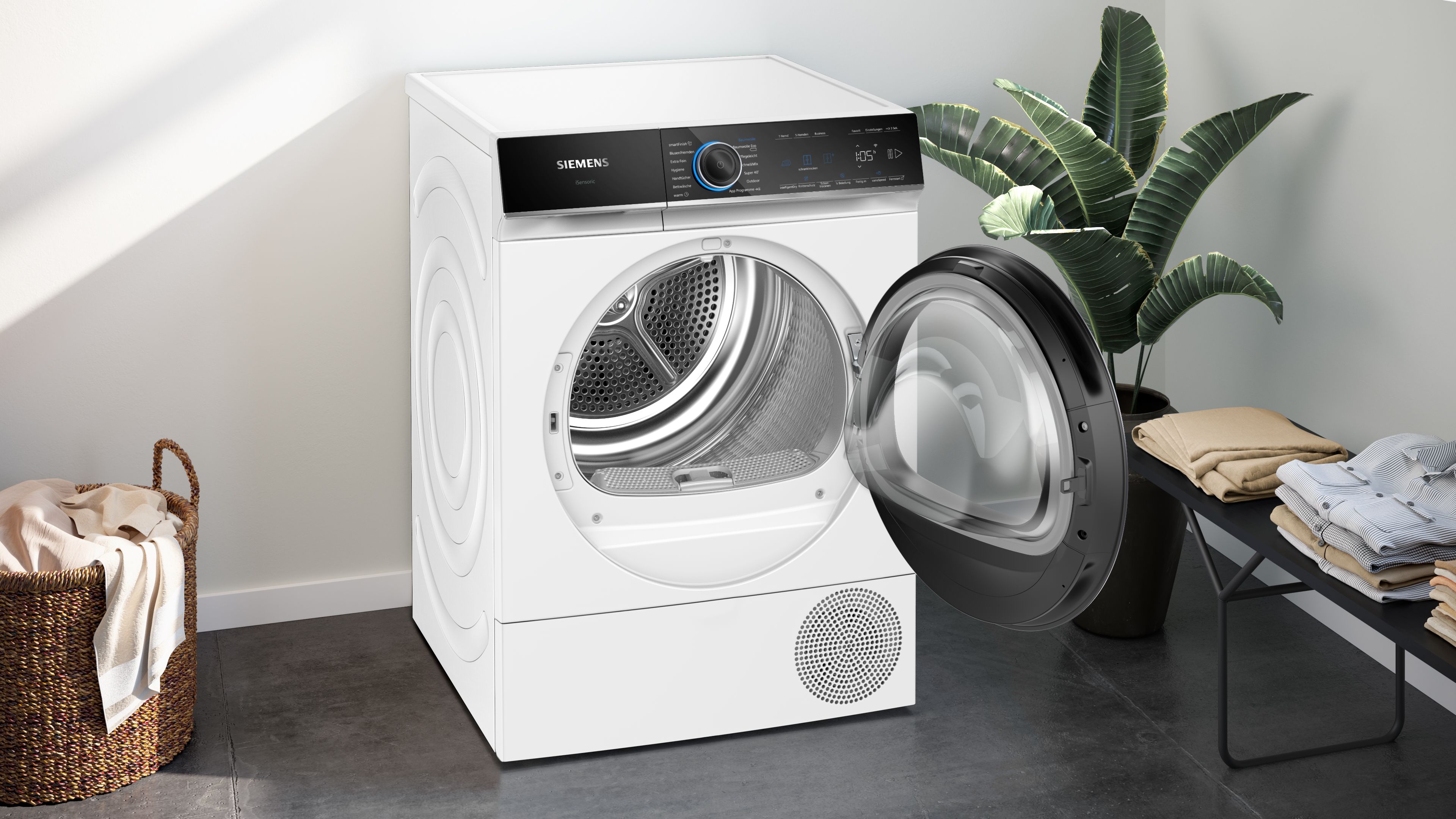 Siemens WQ46B2C40 Wärmepumpentrockner Kondensationseffizienzklasse A 9 kg Siemens WQ46B2C40 Wärmepumpentrockner Kondensationseffizienzklasse A 9 kg