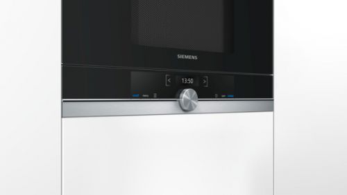 Siemens Ausstellungsstück BE634LGS1 iQ700 Einbaumikrowelle Edelstahl